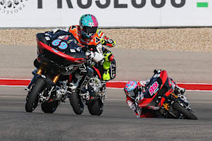 Die ersten Rennen in Austin waren sehr unterhaltsam