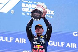 Bahrain-Sieger Max Verstappen