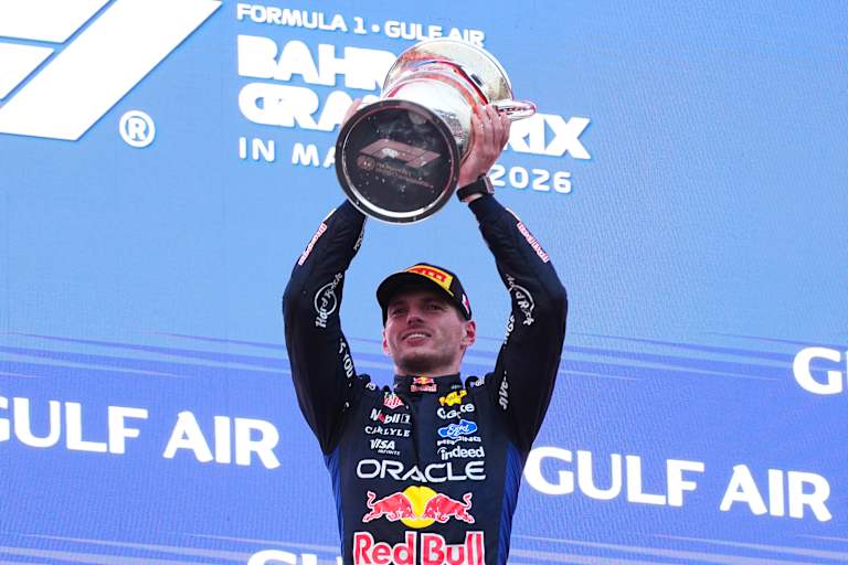 Bahrain-Sieger Max Verstappen