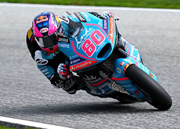 David Alonso war im Moto2-Zeittraining der Schnellste