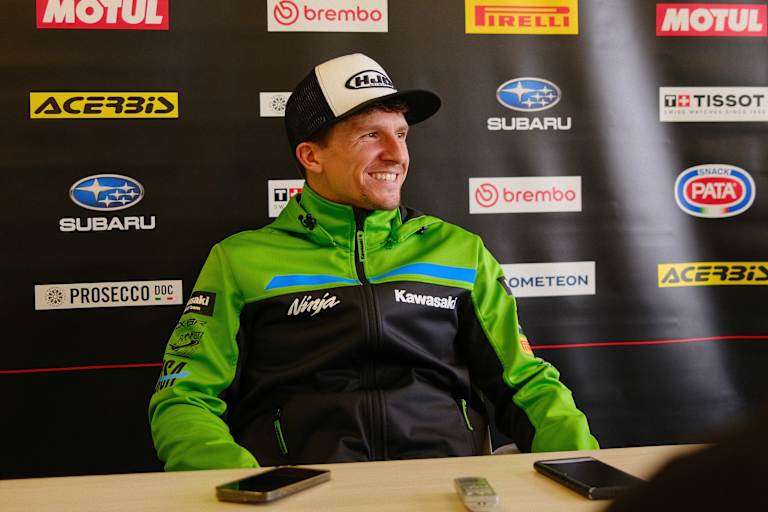 Garrett Gerloff holte sich die Tages-Bestzeit