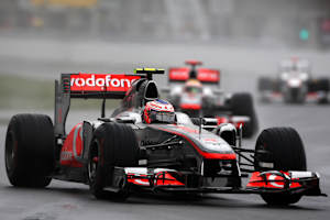 Jenson Button in Montreal 2011