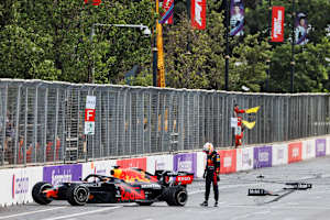 Max Verstappen in Baku 2021