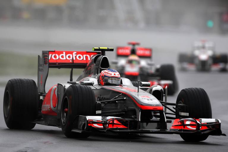 Jenson Button in Montreal 2011