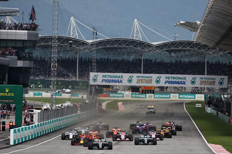 Comeback! Erstmals seit 2017 fährt die F1 dieses Jahr wieder in Sepang