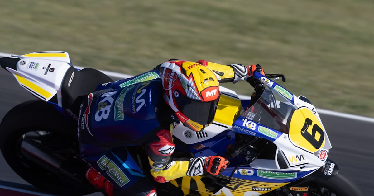 Donington-Rennen-1-Herrera-r-umt-Neila-ab-und-bekommt-Stinkefinger