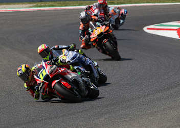 Diogo Moreira war die schnellste Honda in Mugello
