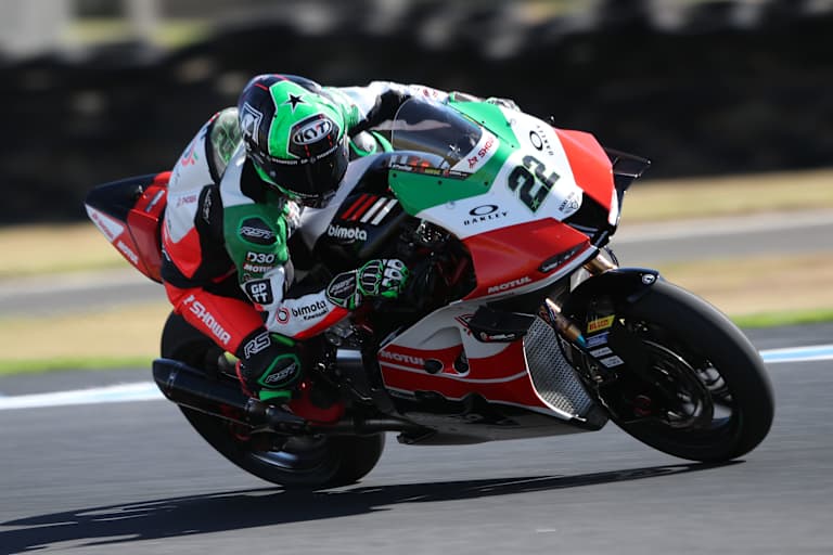 Bimota kann nur im Windschatten mithalten