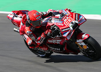 Weltmeister Marc Marquez gab im FP1 das Tempo vor
