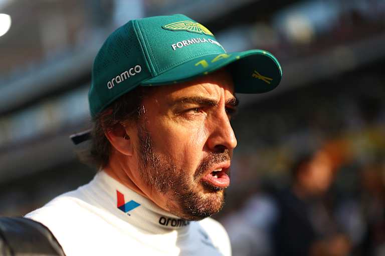 Fernando Alonso in Abu Dhabi