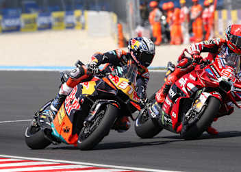 Das Duell Pedro Acosta und Marc Marquez bestimmte den Ungarn-GP