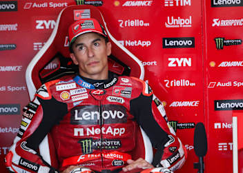 Marc Marquez in Silverstone