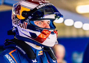 Volle Konzentration bei Max Verstappen
