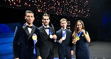 FIM Awards: Toprak, Manzi, Fernandez und Herrera im feinen Zwirn  