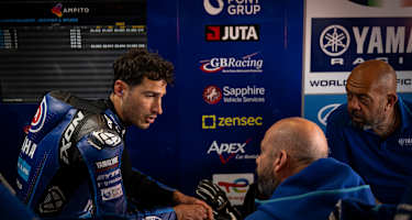 Xavi Vierge beim Misano-Test