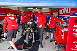 Der Rollladen bei Honda ging nicht schnell genug runter