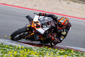 Sam Lowes fuhr die schnellste Zeit beim Freitagstest in Portimao
