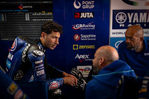 Xavi Vierge beim Misano-Test
