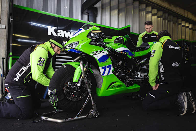 Kawasaki ZX-6R von Dominique Aegerter