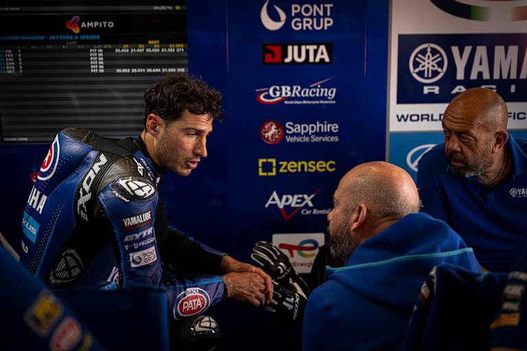 Xavi Vierge beim Misano-Test