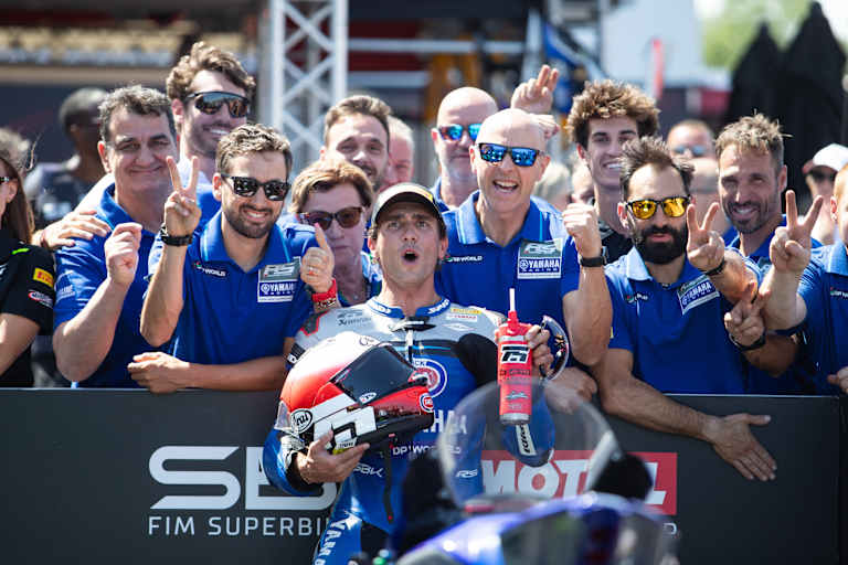 Albert Arenas musste sich in Donington zweimal mit Platz 2 zufrieden geben