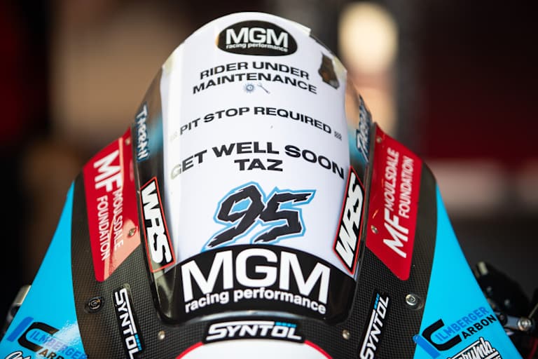 Tarran Mackenzie benötigt einen Boxenstopp