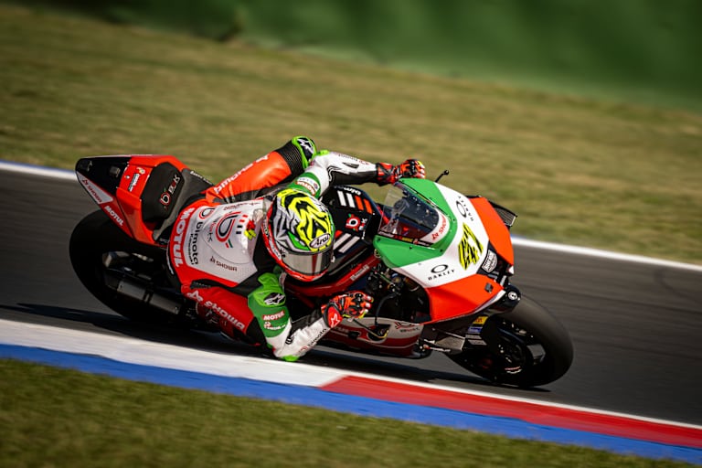 Bimota-Pilot Axel Bassani