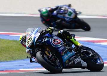 Andrea Locatelli, im Hintergrund Stefano Manzi