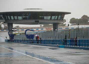 Jerez am ersten Tag des ersten Wintertests 2026
