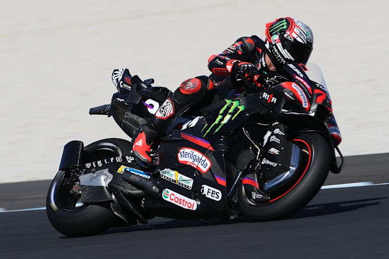 Vorbild: Die Aeroelemente an der Aprilia RS-GP