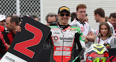 Axel Bassani jubelte am Sonntag über zwei zweite Plätze