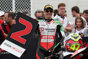 Axel Bassani jubelte am Sonntag über zwei zweite Plätze