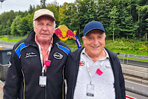 Herbert Drexler und Walter Wolf am Salzburgring