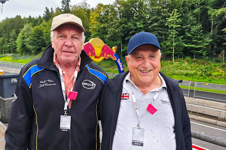 Herbert Drexler und Walter Wolf am Salzburgring
