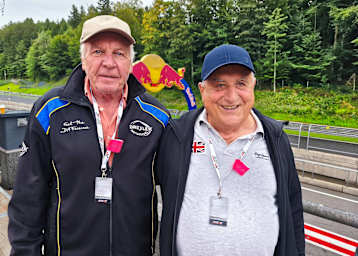 Herbert Drexler und Walter Wolf am Salzburgring