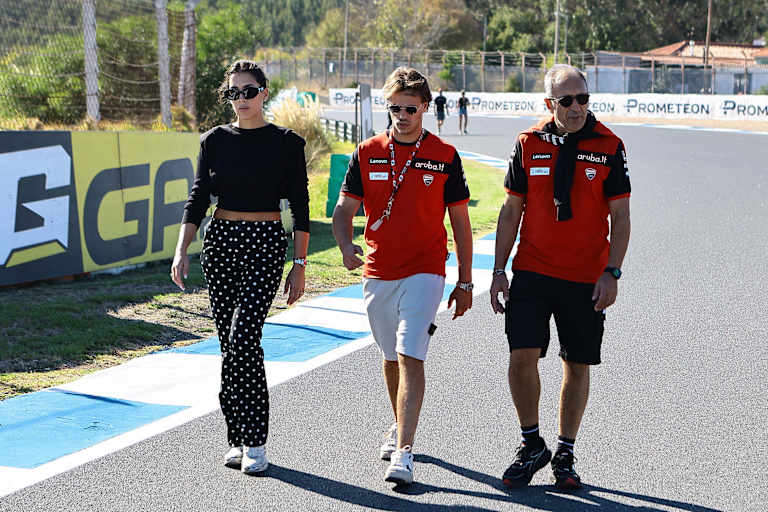 Nicolo Bulega (Mitte) in Estoril