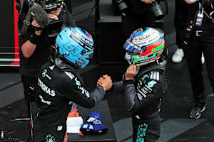 George Russell und Kimi Antonelli