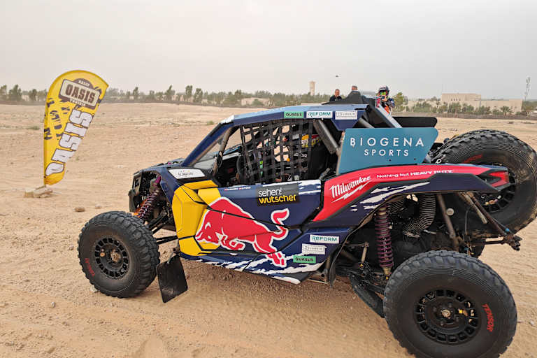 Der Buggy von Matthias Walkner