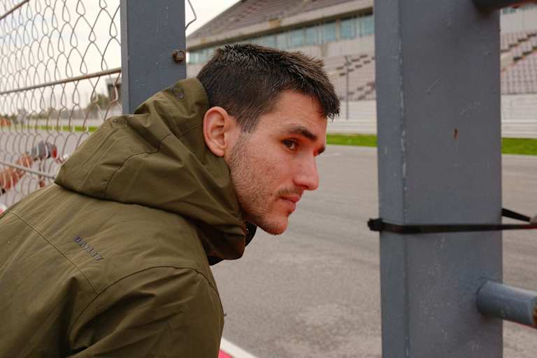 Iker Lecuona beobachtete das Geschehen, verzichtete aber auf Runden