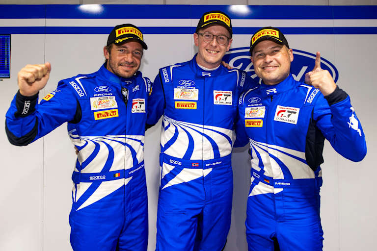 Frédéric Vervisch, Dennis Olsen und Christopher Mies
