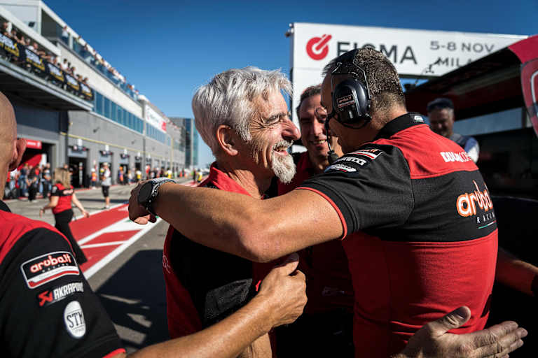 Luigi Dall'Igna bei der Ducati-Party in Cremona