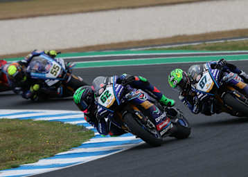 Stefano Manzi und seine Markenkollegen kämpften vornehmlich mit sich selbst