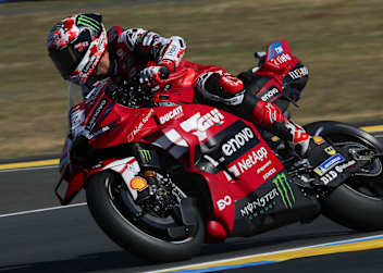 Francesco Bagnaia stürmte zur Pole in Le Mans
