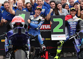 Albert Arenas (li.) und Aldi Mahendra