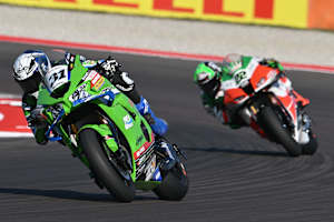 Garrett Gerloff vor Alex Lowes