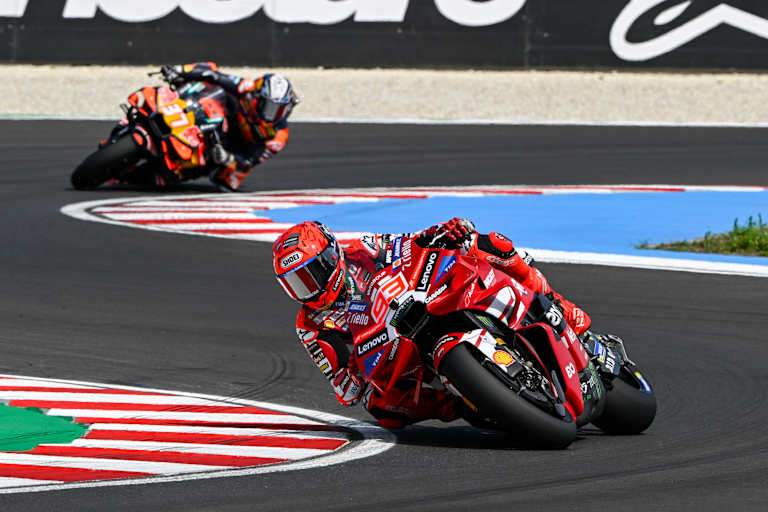 Marc Marquez vor Pedro Acosta