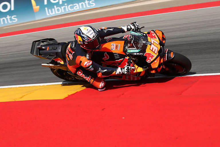 Pedro Acosta war mit Abstand bester KTM-Pilot
