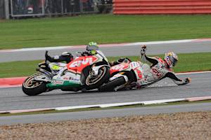 Silverstone 2015: Jack Miller räumte LCR-Teamkollege Cal Crutchlow ab