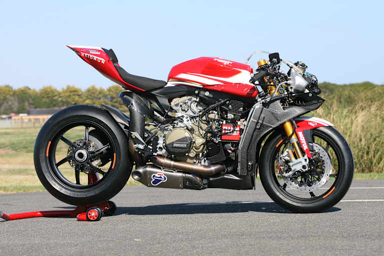 Ducati-Einarmschwinge: Von 1994 bis 2002 und von 2008 bis 2025 im Einsatz