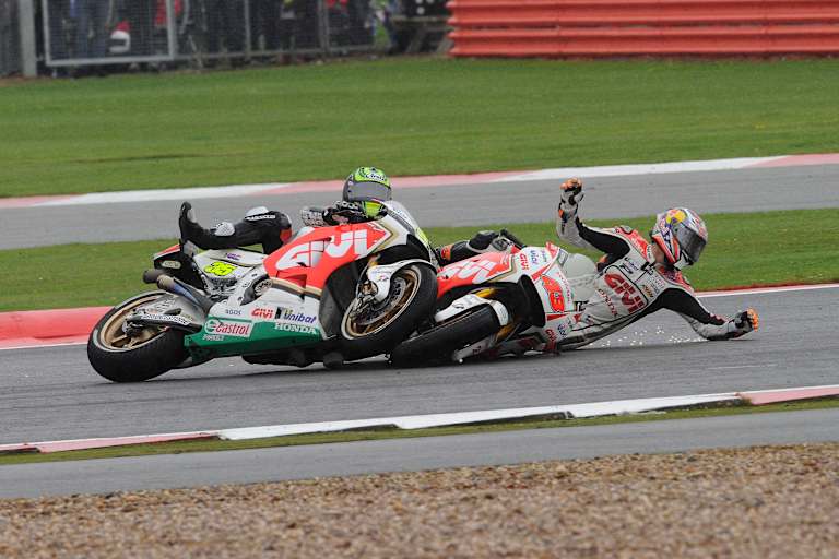 Silverstone 2015: Jack Miller räumte LCR-Teamkollege Cal Crutchlow ab